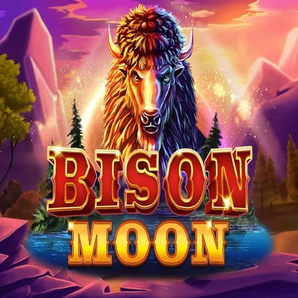 Bison Moon slot logo by Northern Lights Gaming at Winmasters Casino