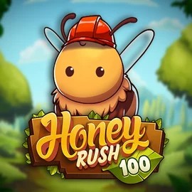 Honey Rush 100 slot logo by Play’n GO at Winmasters Casino