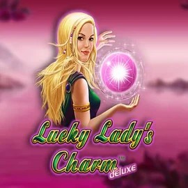 Lucky Ladys Charm Deluxe slot logo by Greentube at Winmasters Casino