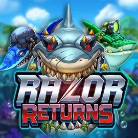 Razor Returns logo – Slots by Push Gaming at Winmasters Casino