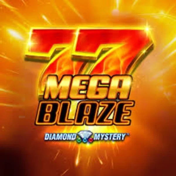 Diamond Mystery Mega Blaze slot logo by Greentube at Winmasters Casino