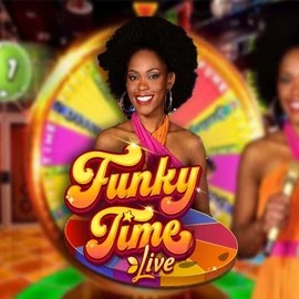 Live Casino logo of Funky Time from Evolution at Winmasters Casino