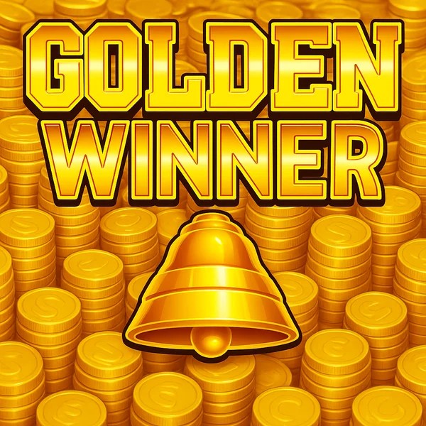 Golden Winner online game logo by Inspired Gaming on winmasterscasino.org