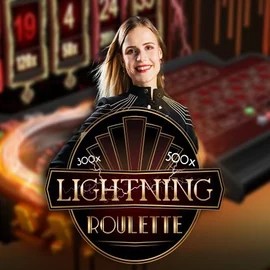 Lightning Roulette logo – Live Casino by Evolution at Winmasters Casino