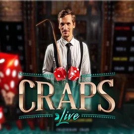 Live Craps logo – Live Casino by Evolution at Winmasters Casino