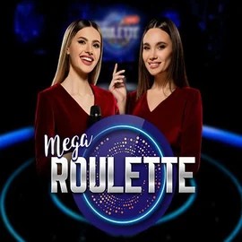 Mega Roulette slot logo by Pragmatic Play at Winmasters Casino