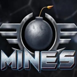 Mines slot logo by Turbo Games at Winmasters Casino
