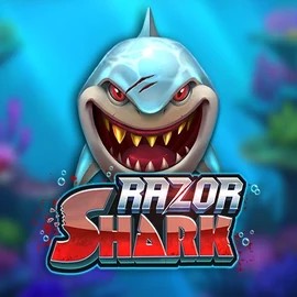 Razor Shark online game logo by Push Gaming on winmasterscasino.org