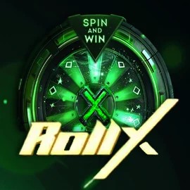 Roll X slot logo by SmartSoft at Winmasters Casino