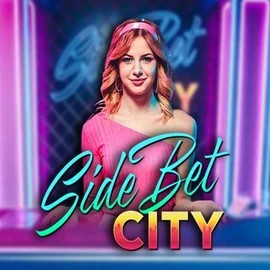 Side Bet City slot logo by Evolution at Winmasters Casino